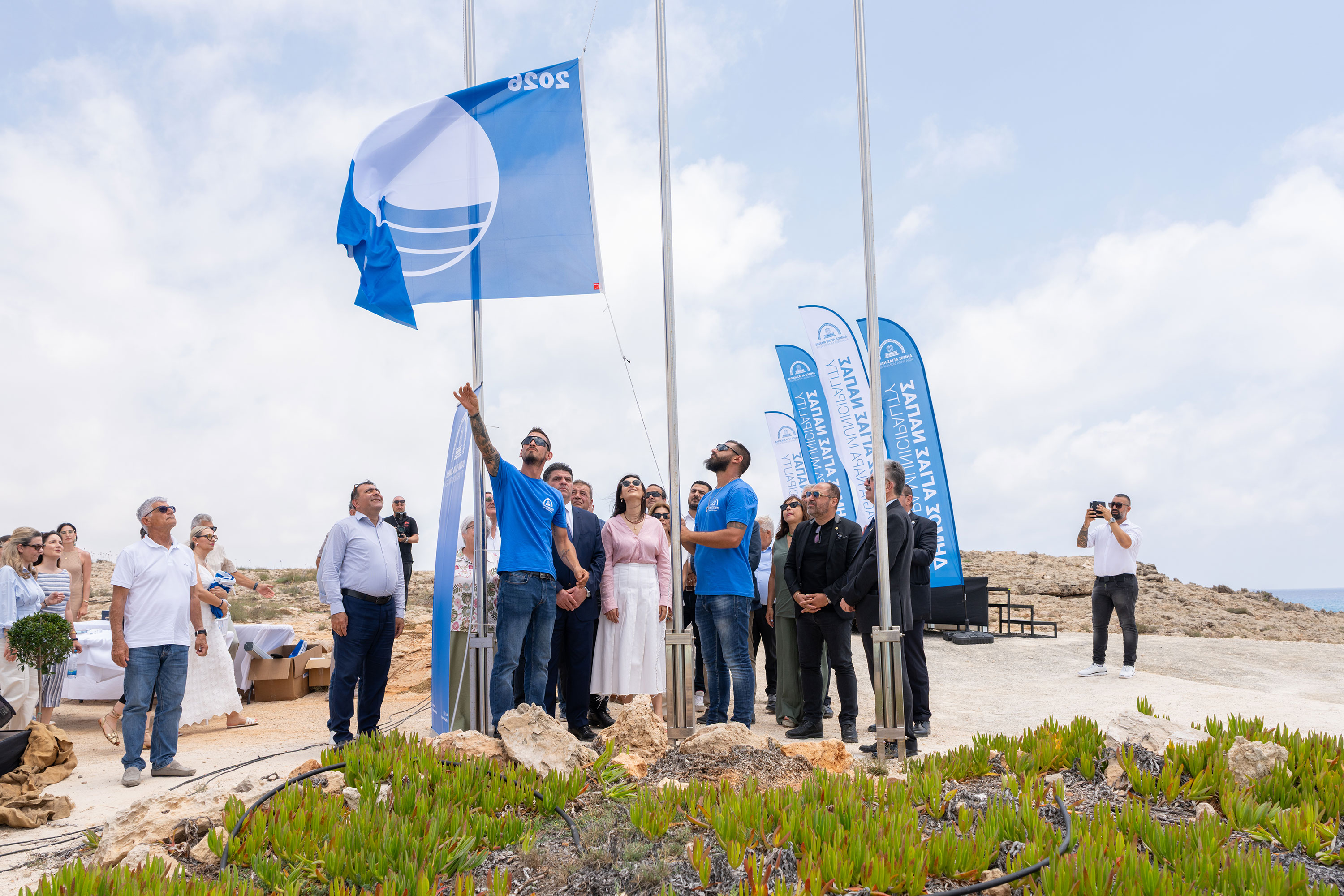 cover 56 beaches awarded Blue Flag status