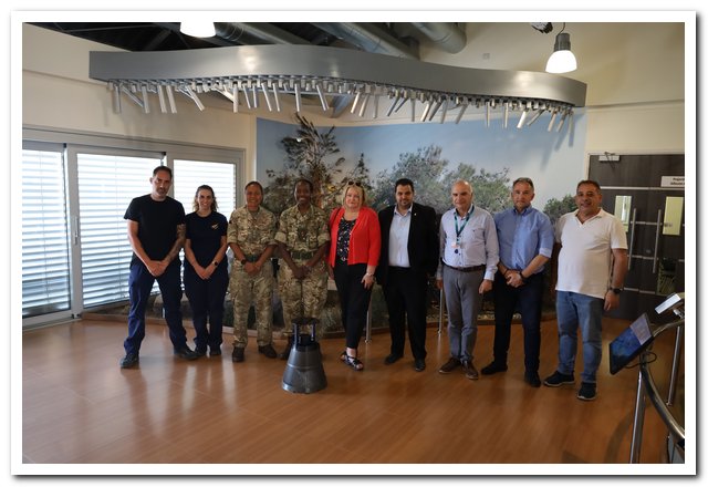 cover British Bases donate mosquito traps to communities near Akrotiri wetlands