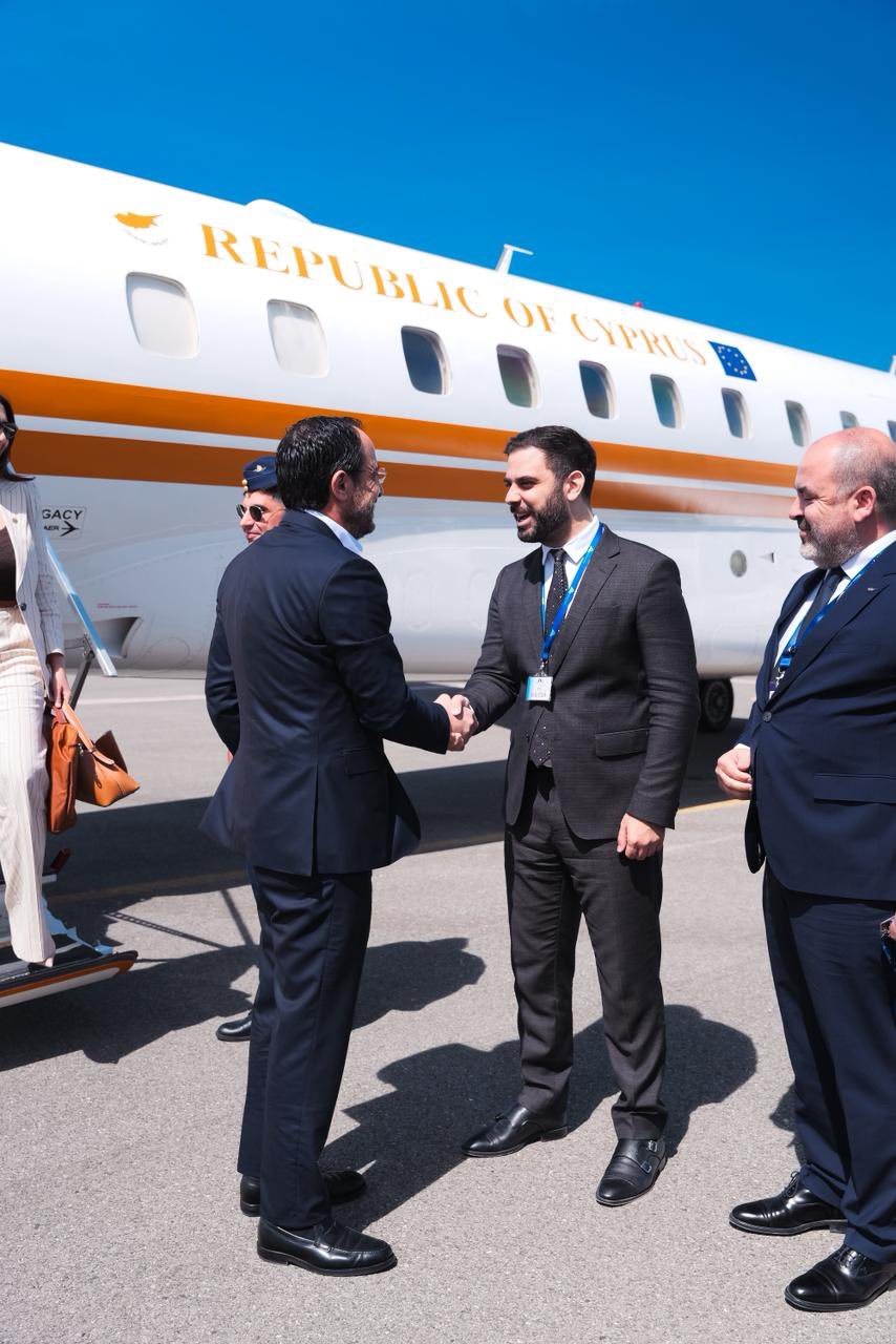 Montenegro, presidential jet, Christodoulides