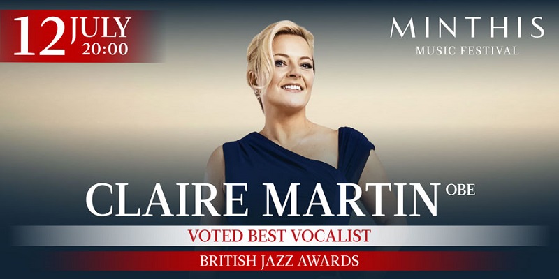 Jazz icon Claire Martin to close Minthis Music Fes