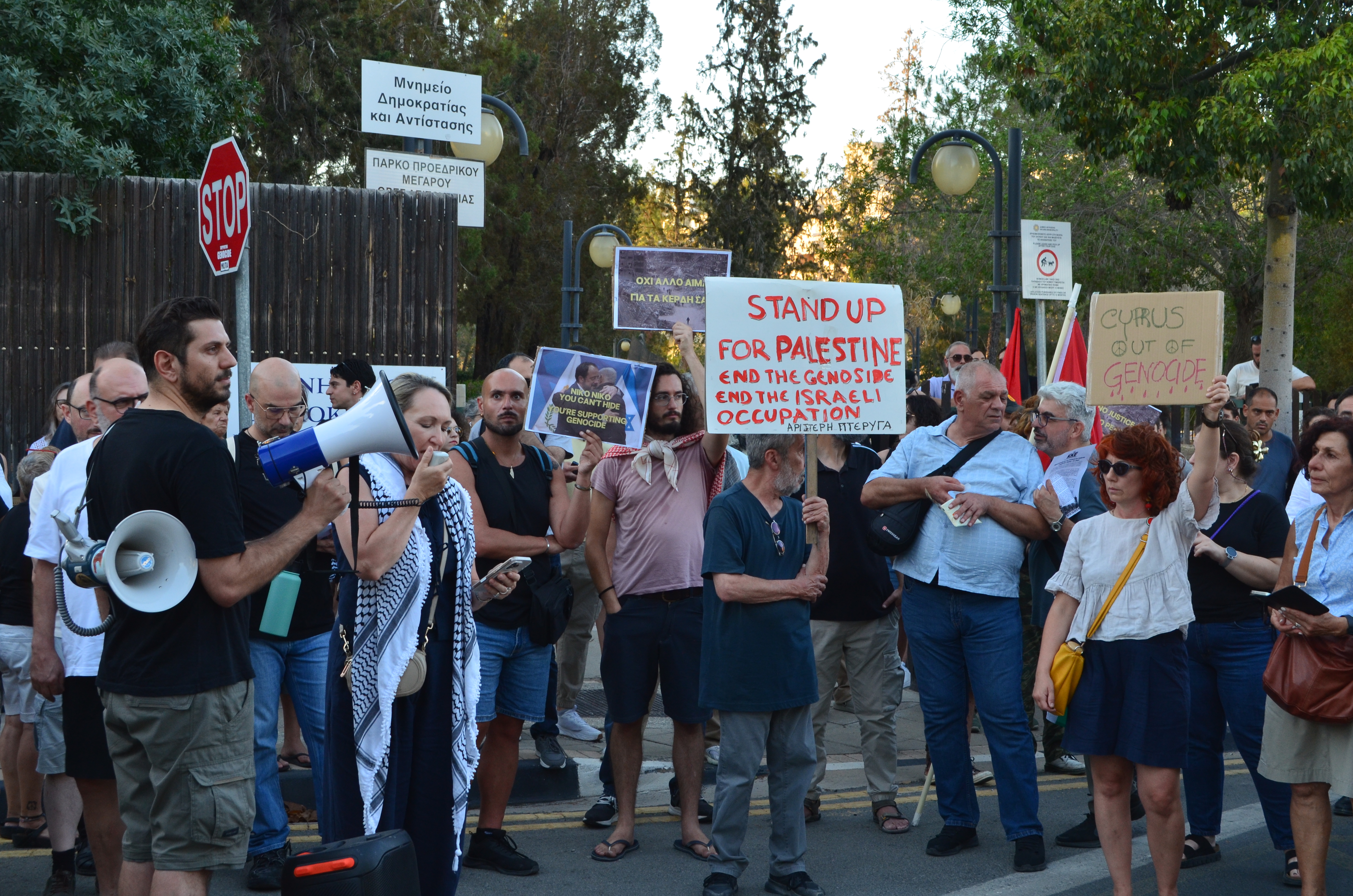 Protestors lambast planned Board of Peace meeting in Cyprus