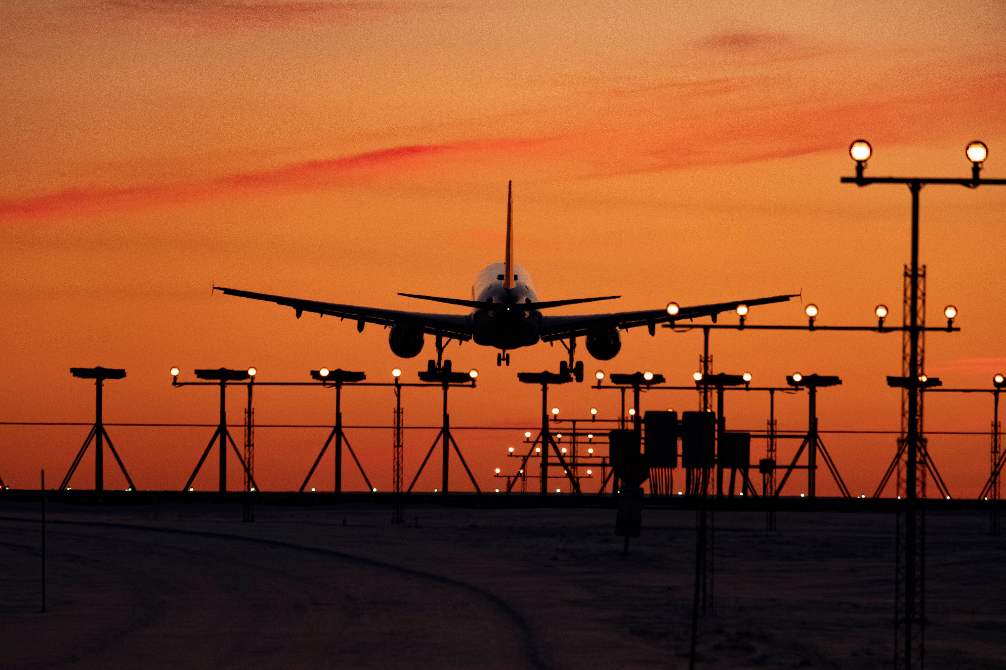 image Middle East war drags global air travel demand lower in April