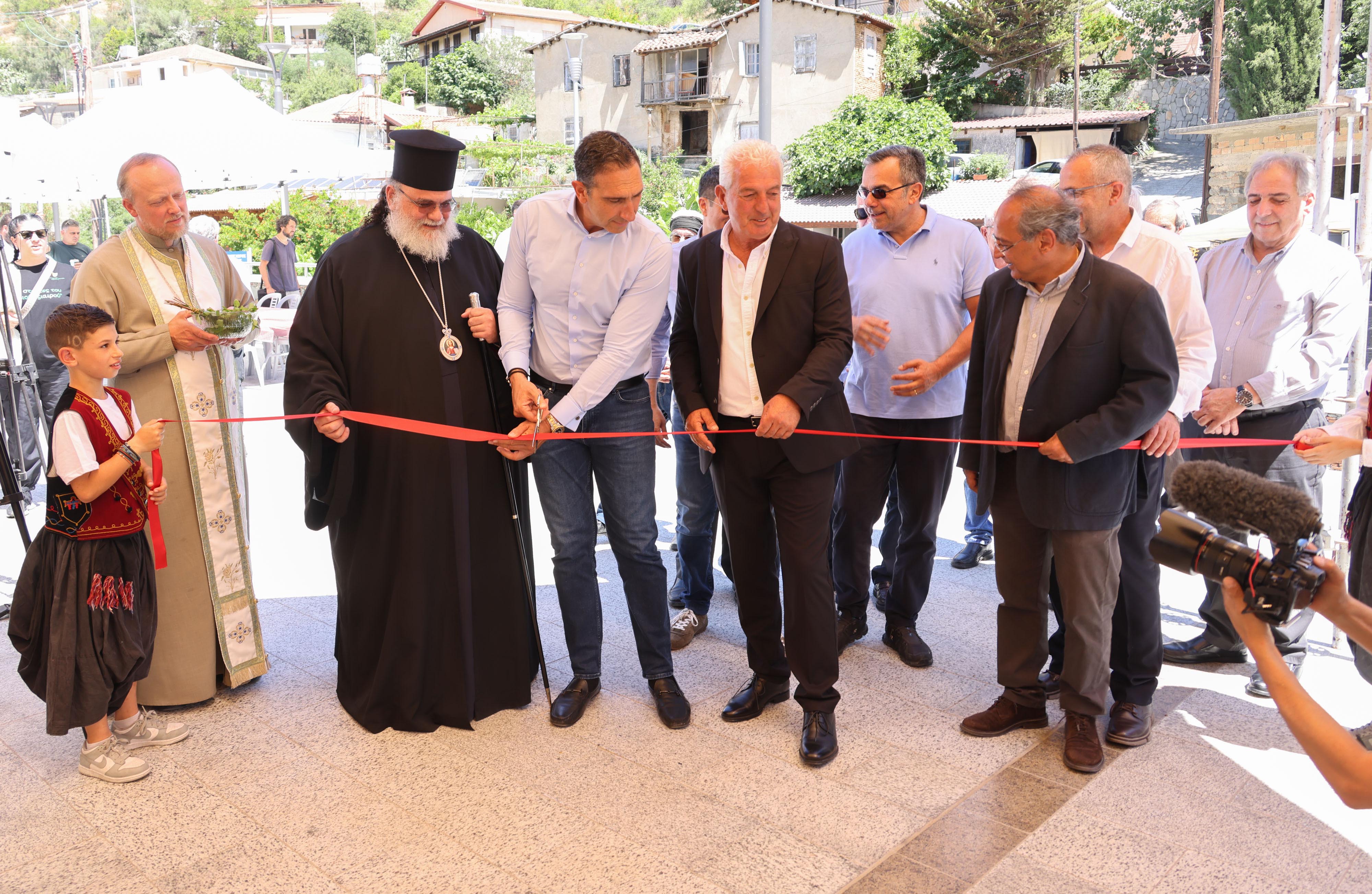 Interior minister, Troodos, Gourri, mountain community