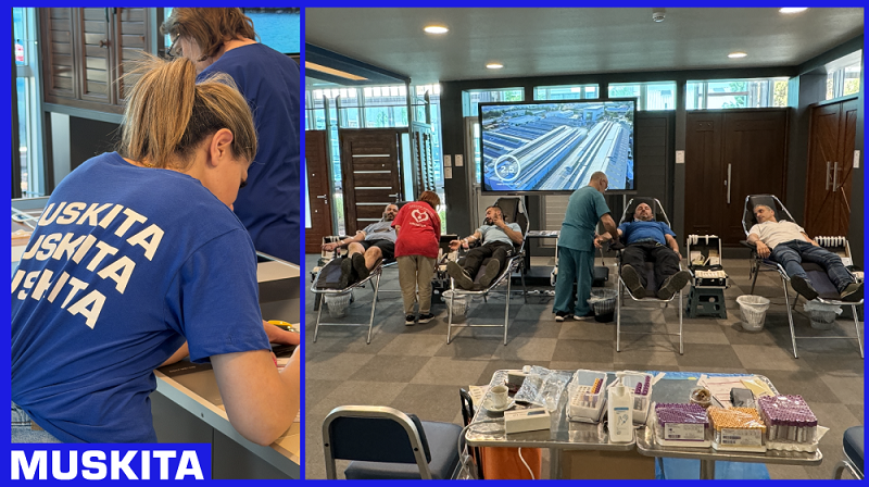 cover MUSKITA holds successful annual blood drive in memory of George Mouskis
