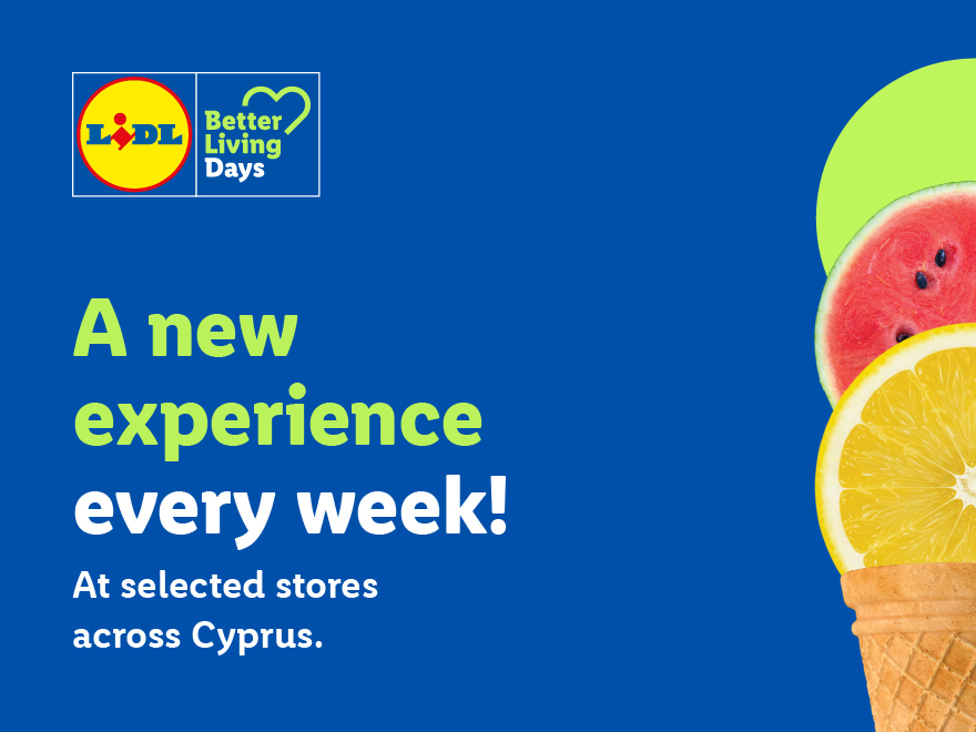 cover Lidl Better Living Days travel across Cyprus with practical ideas for healthy eating and a better life