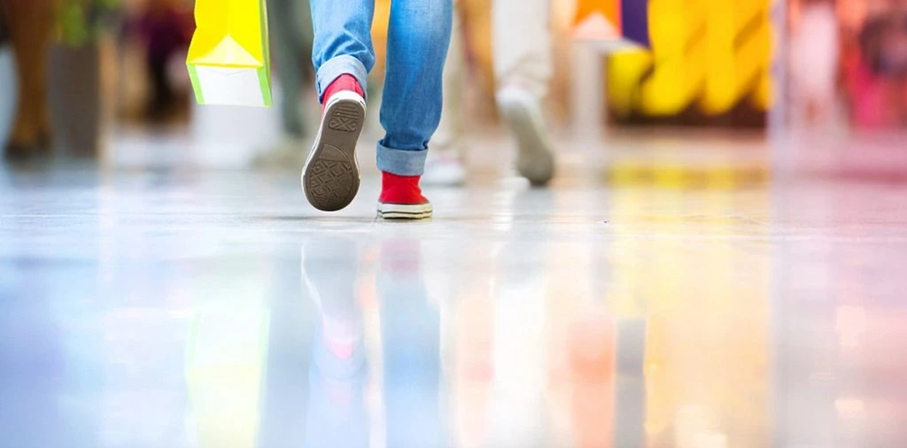 cover Adhesive floor signs and temporary floor graphic film: Turning store floors into Omnichannel marketing channels