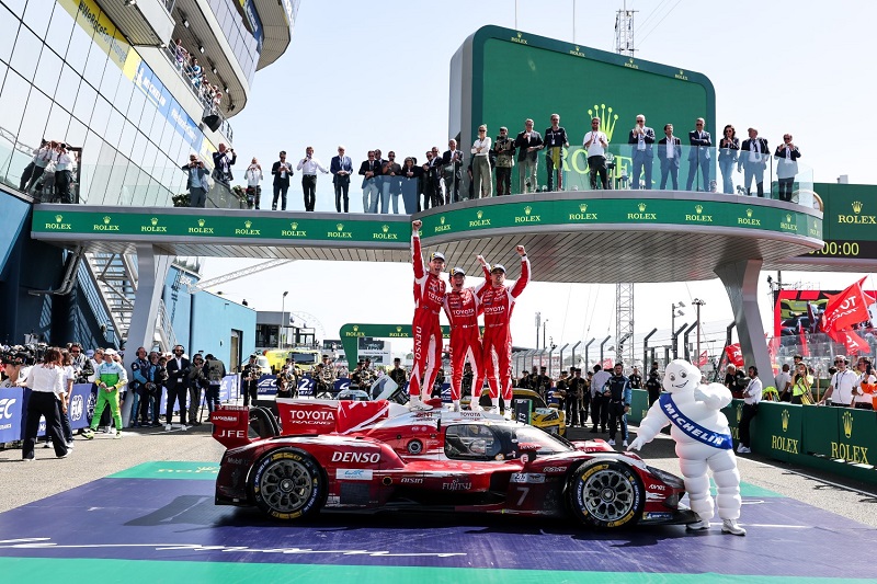 image Sixth victory for Toyota at 24 Hours of Le Mans