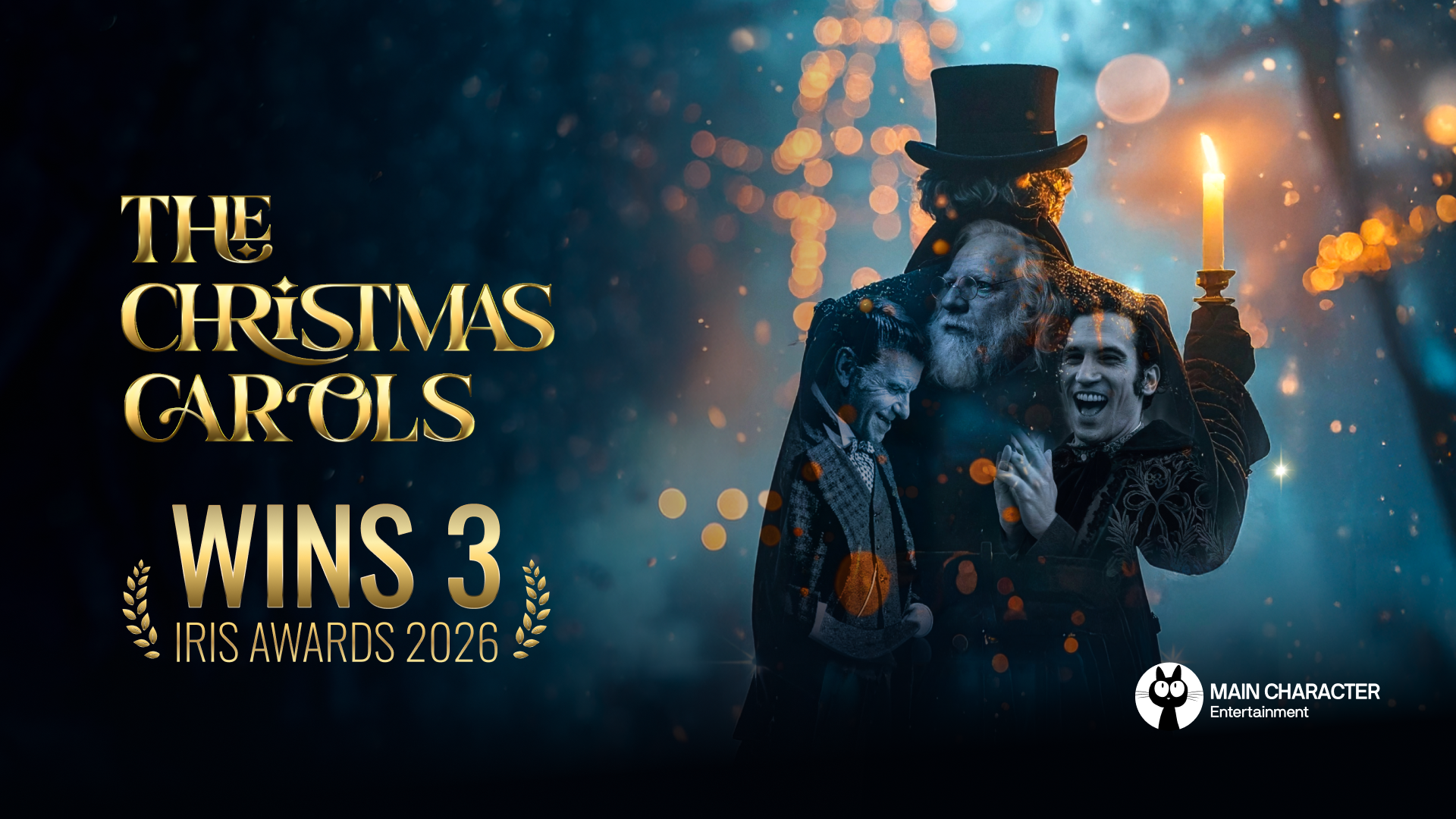 image &#8220;THE CHRISTMAS CAROLS&#8221; WINS 3 IRIS AWARDS 2026
