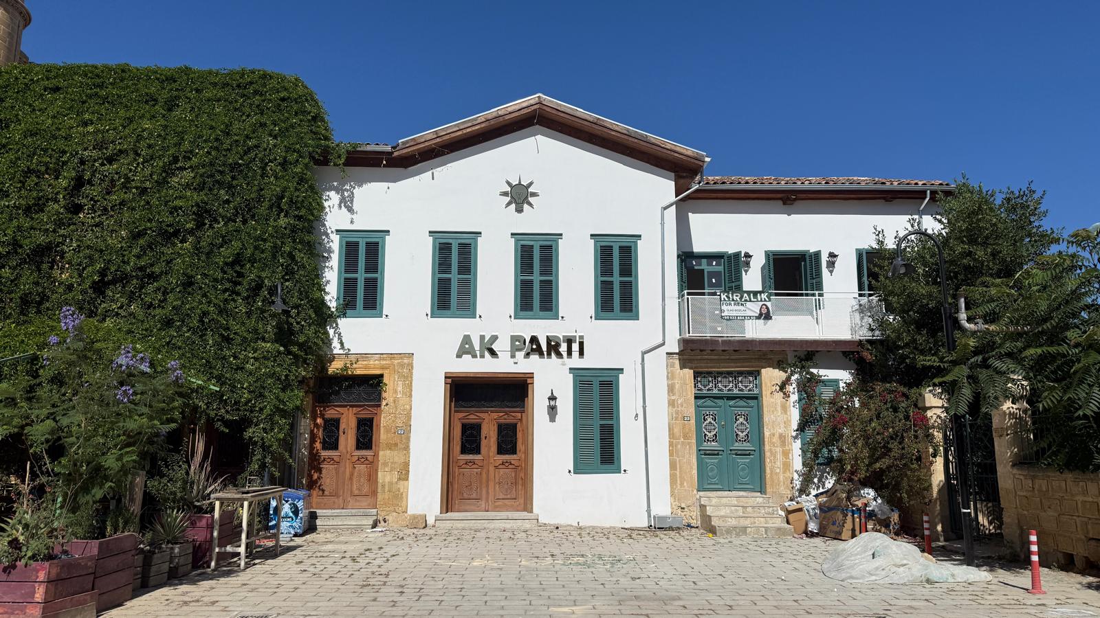 cover Turkey’s AK Party to open office in Nicosia’s old town