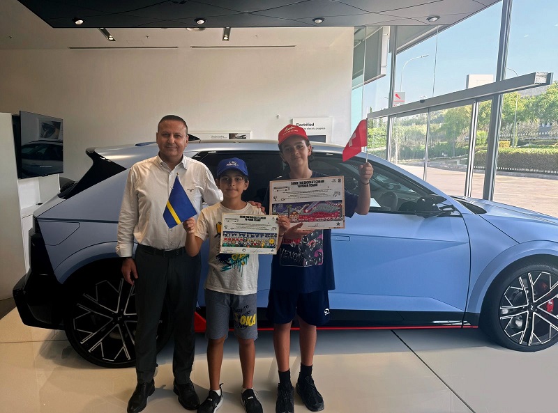 image &#8216;Be There With Hyundai&#8217;: two young Cypriot artists at 2026 FIFA World Cup™
