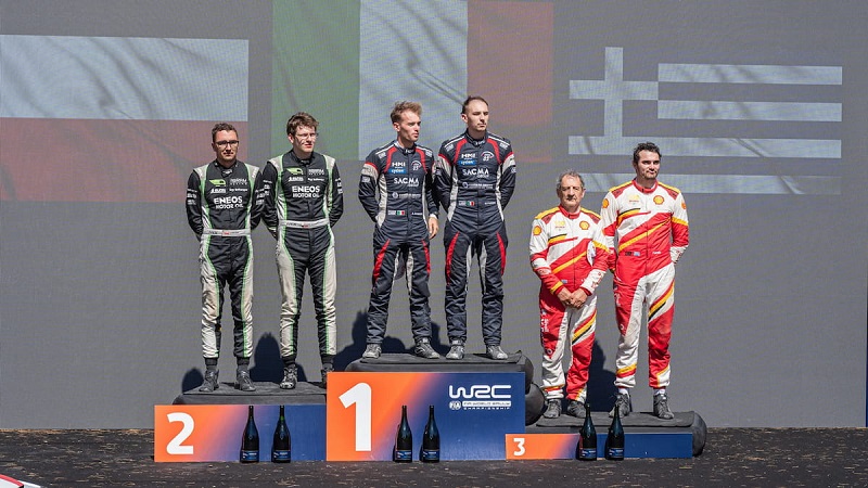 Coral Cyprus, Shell-branded stations hail Flandy, Stefanis on Acropolis Rally participation