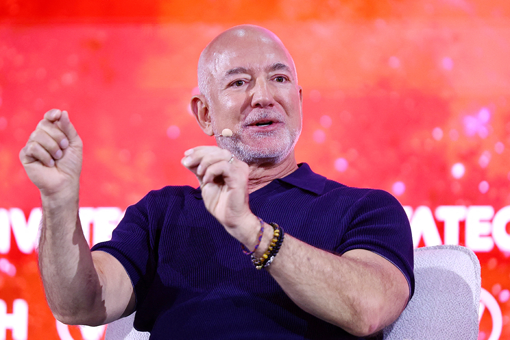 image AI will lead to labour shortages, Bezos says in optimistic talk
