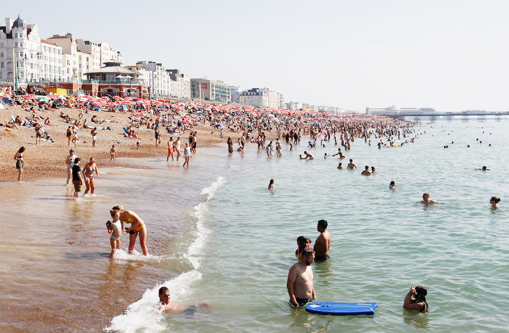 image UK temperature hits record for June