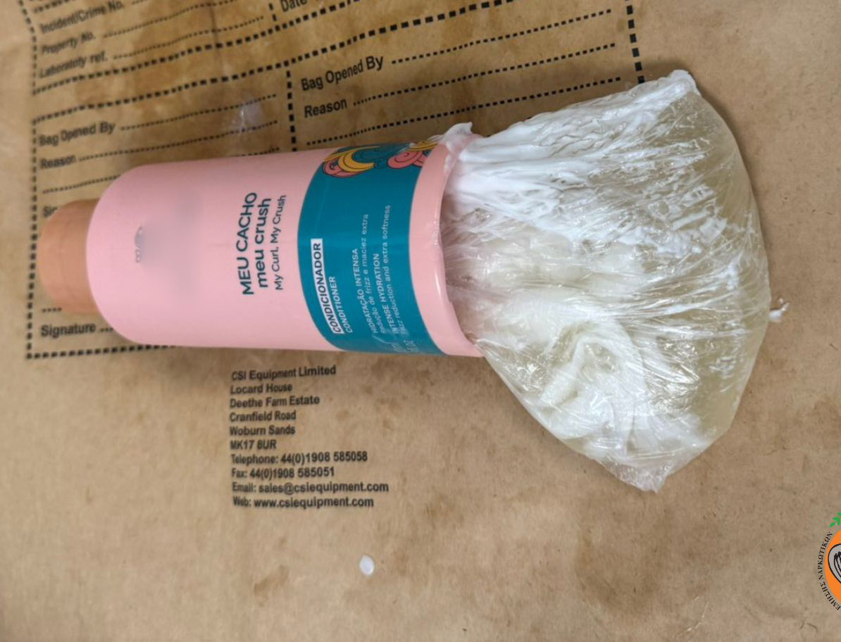 cover Liquid cocaine hidden in cosmetics found at Larnaca airport