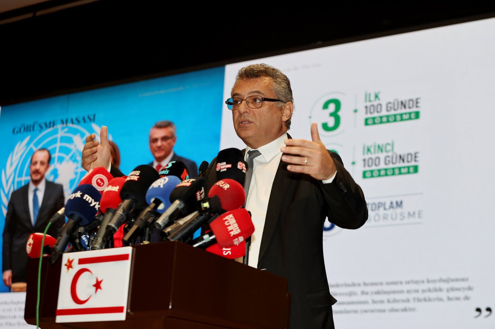 cover Erhurman: We are much further ahead than where we started on Cyprus problem