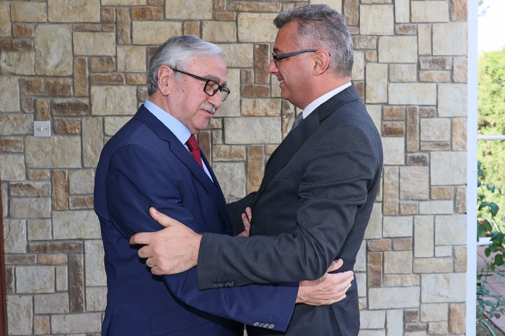 image Erhurman meets predecessors as Cyprus problem efforts ramp up