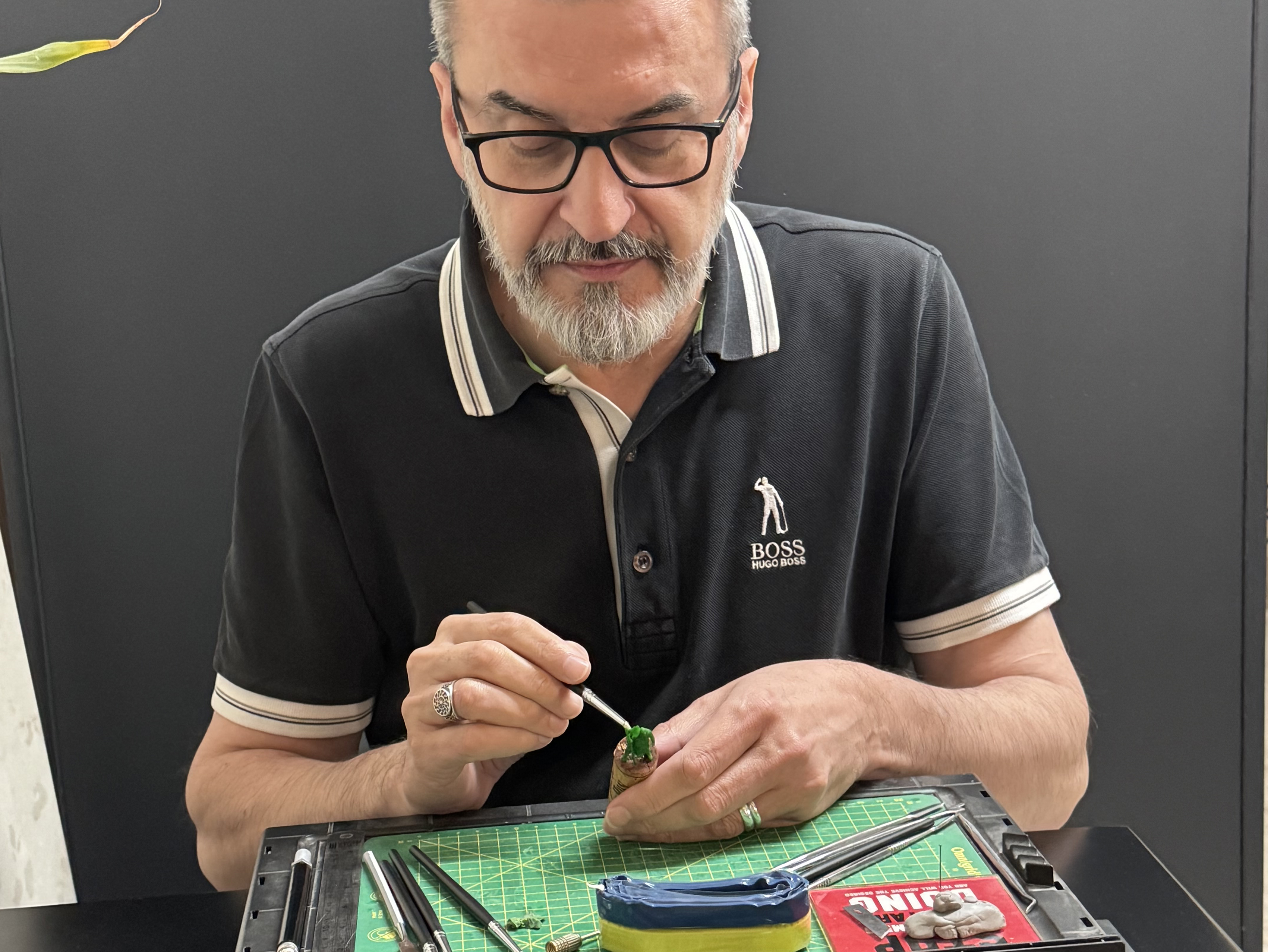 cover French artist brings Cyprus history to life in miniature