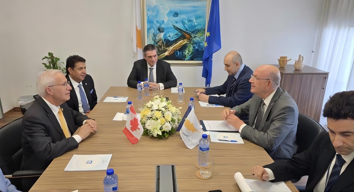 cover Cyprus and Canada discuss stronger economic cooperation