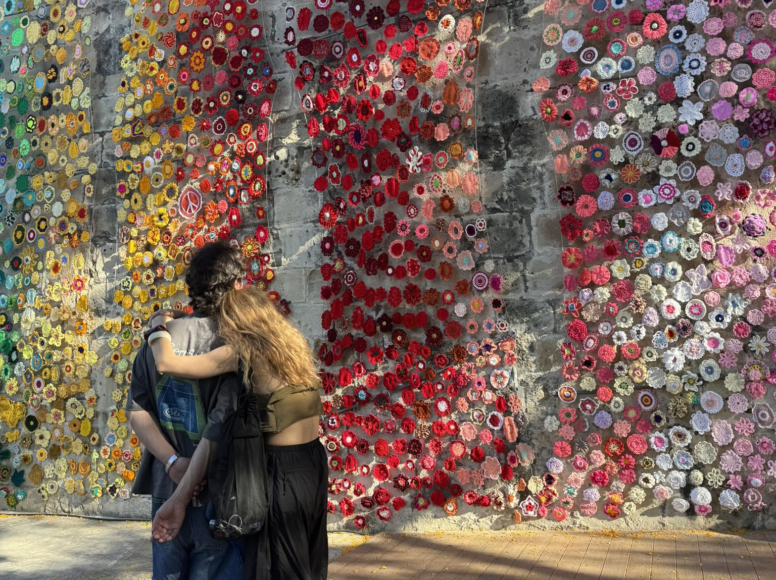 image Bicommunal crochet installation opens in Limassol