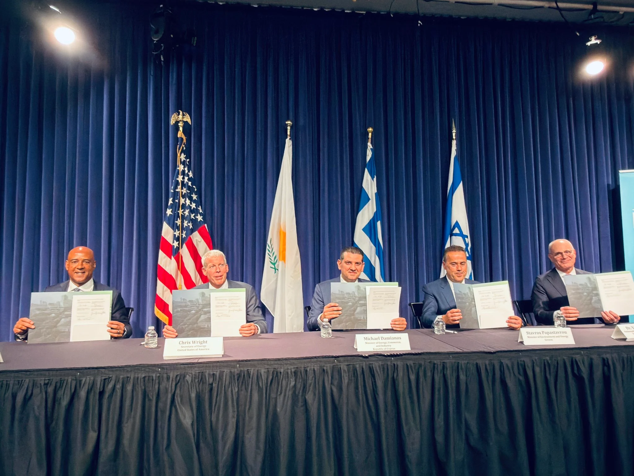 Cyprus, Greece, Israel and US launch Eastern Medit