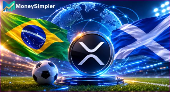 image Brazil vs Scotland highlights XRP potential, MoneySimpler offers daily passive income for XRP holders