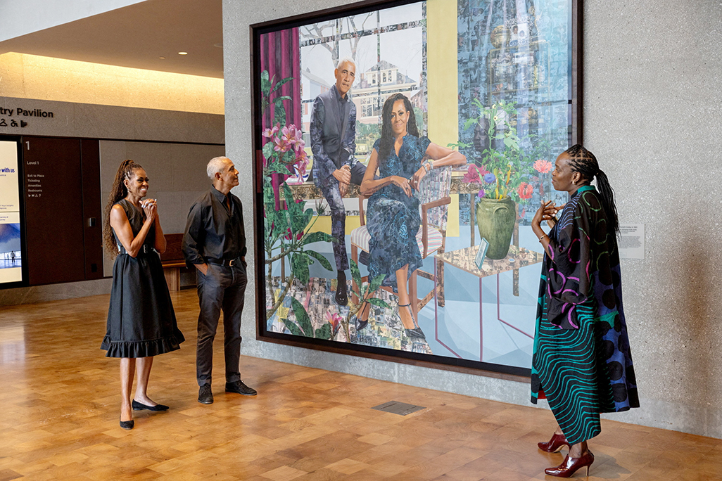 image Obama celebrates opening of his presidential museum with call to citizenship