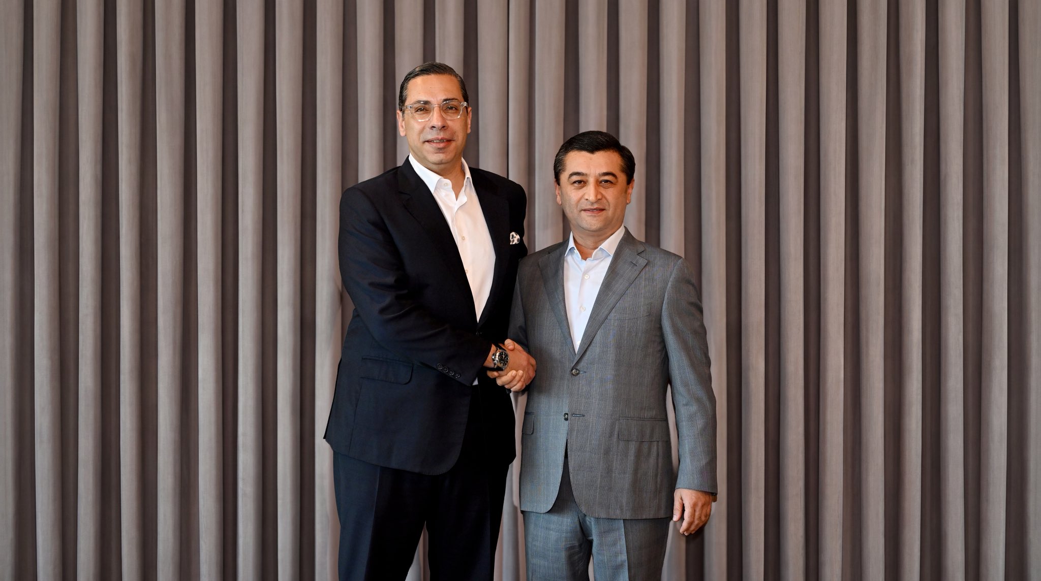 Kombos pledges to ‘expand’ relations with Uzbekistan