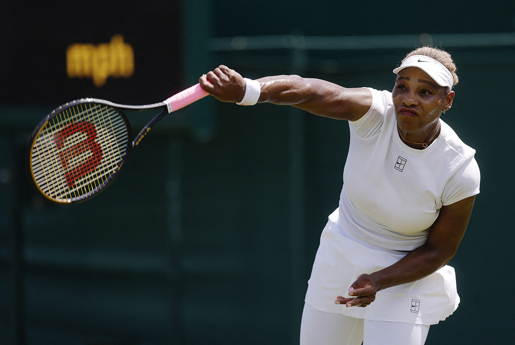 image Serena return electrifies wide-open Wimbledon