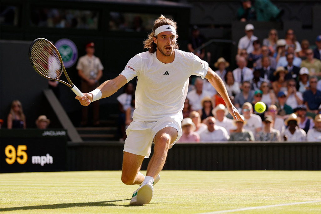 cover Tsitsipas taps throwback mentality to plot deep Wimbledon run
