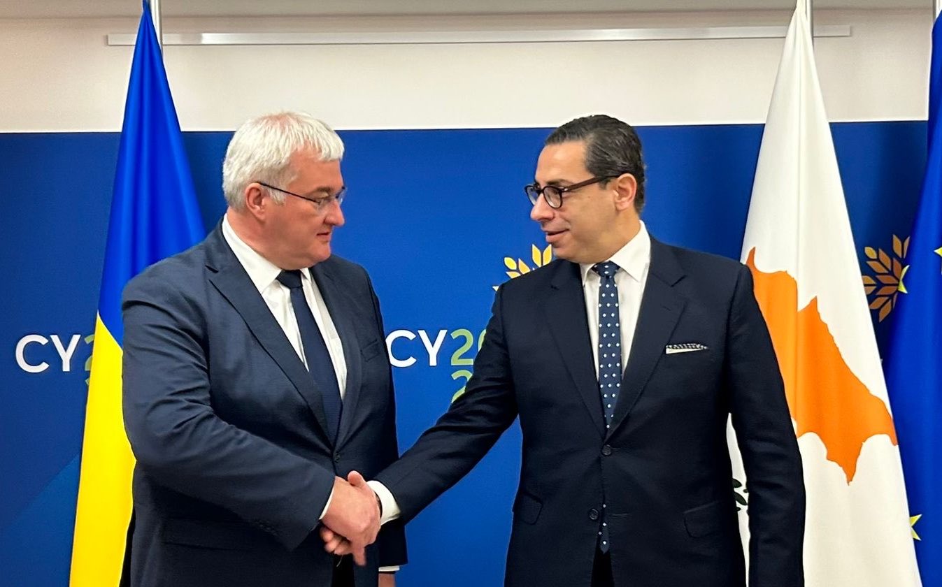 cover Ukraine’s Sybiha thanks Cyprus as opening of EU negotiations grows likelier
