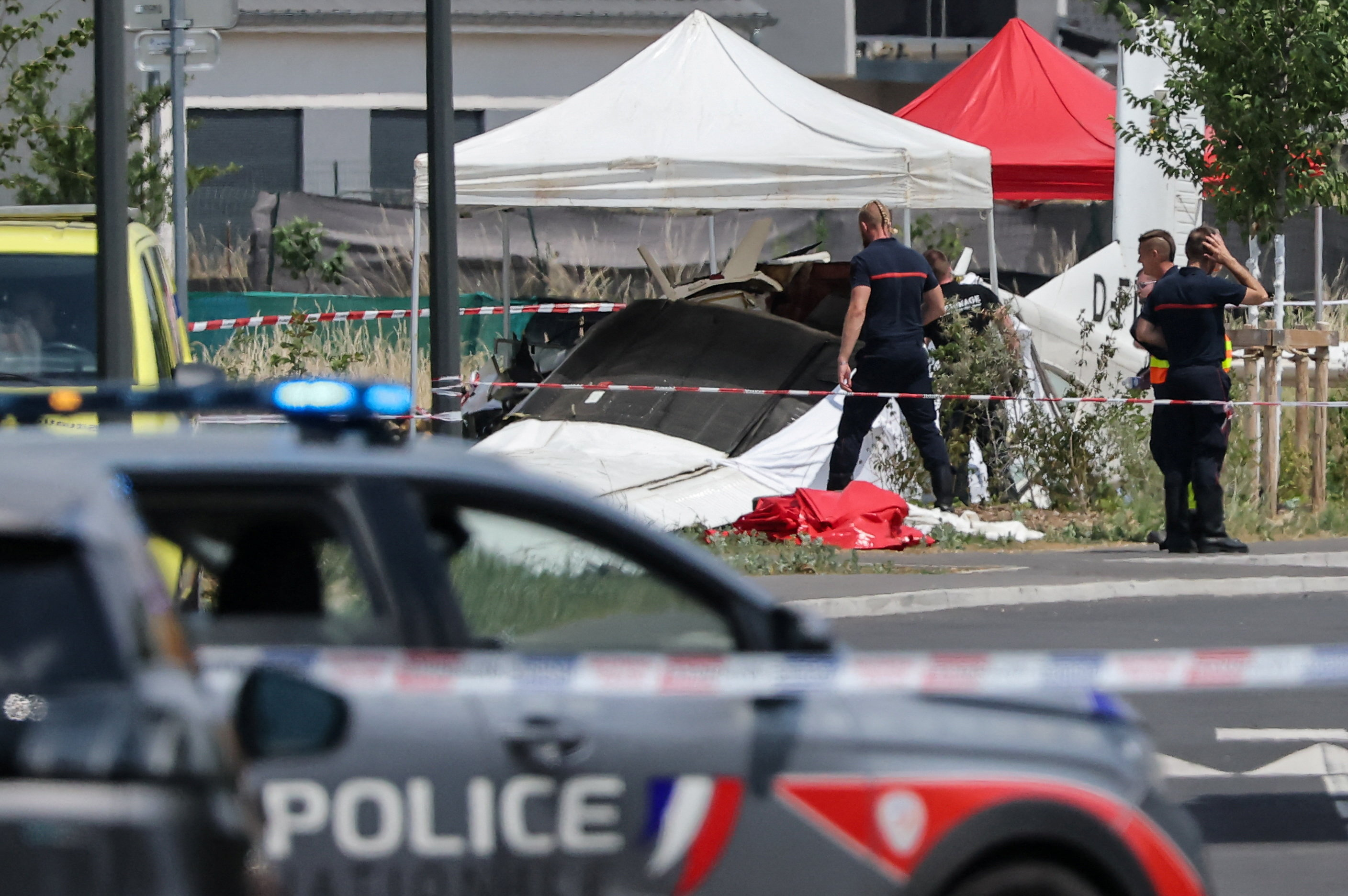 image Eleven people killed in plane crash in northeastern France, officials say