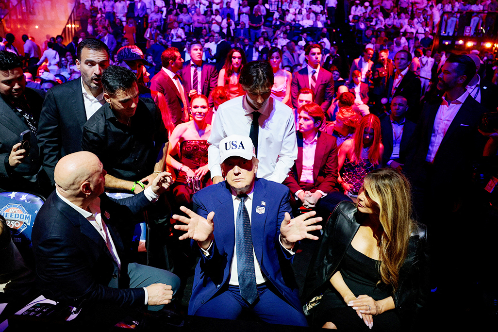 cover White House&#8217;s UFC fights concentrate Trump&#8217;s sporting, political and economic power