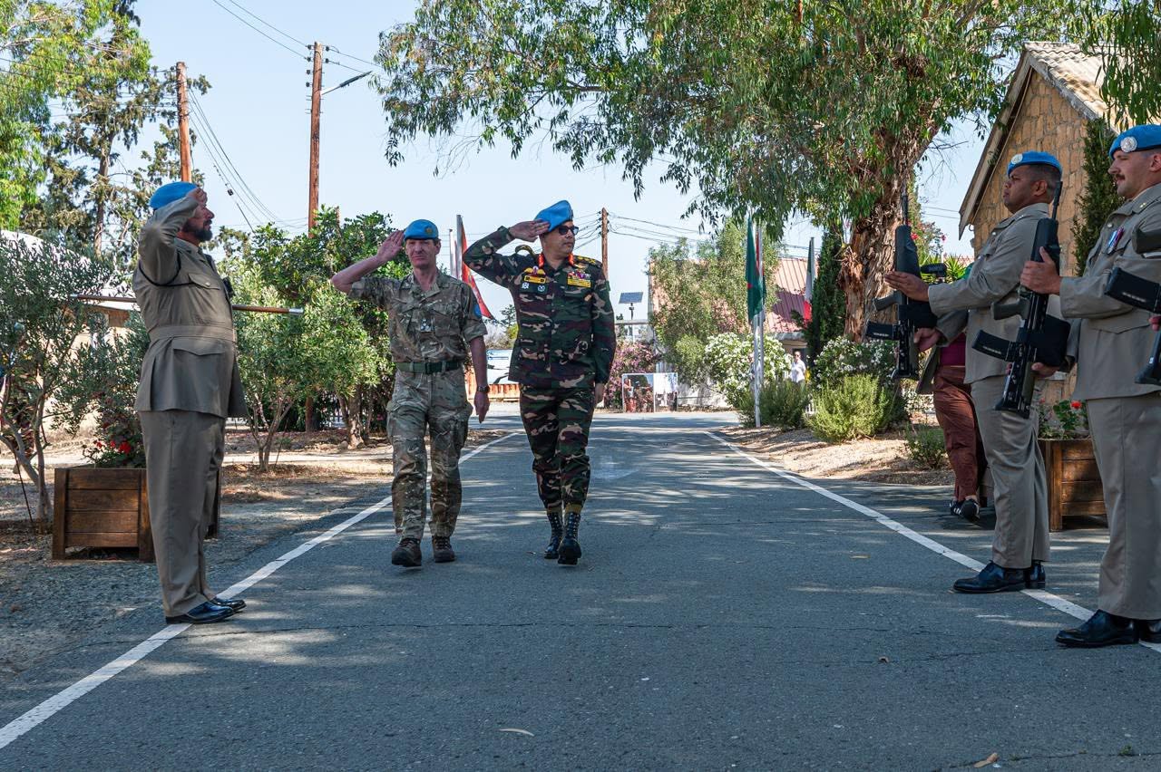 cover New Unficyp commander assumes duties