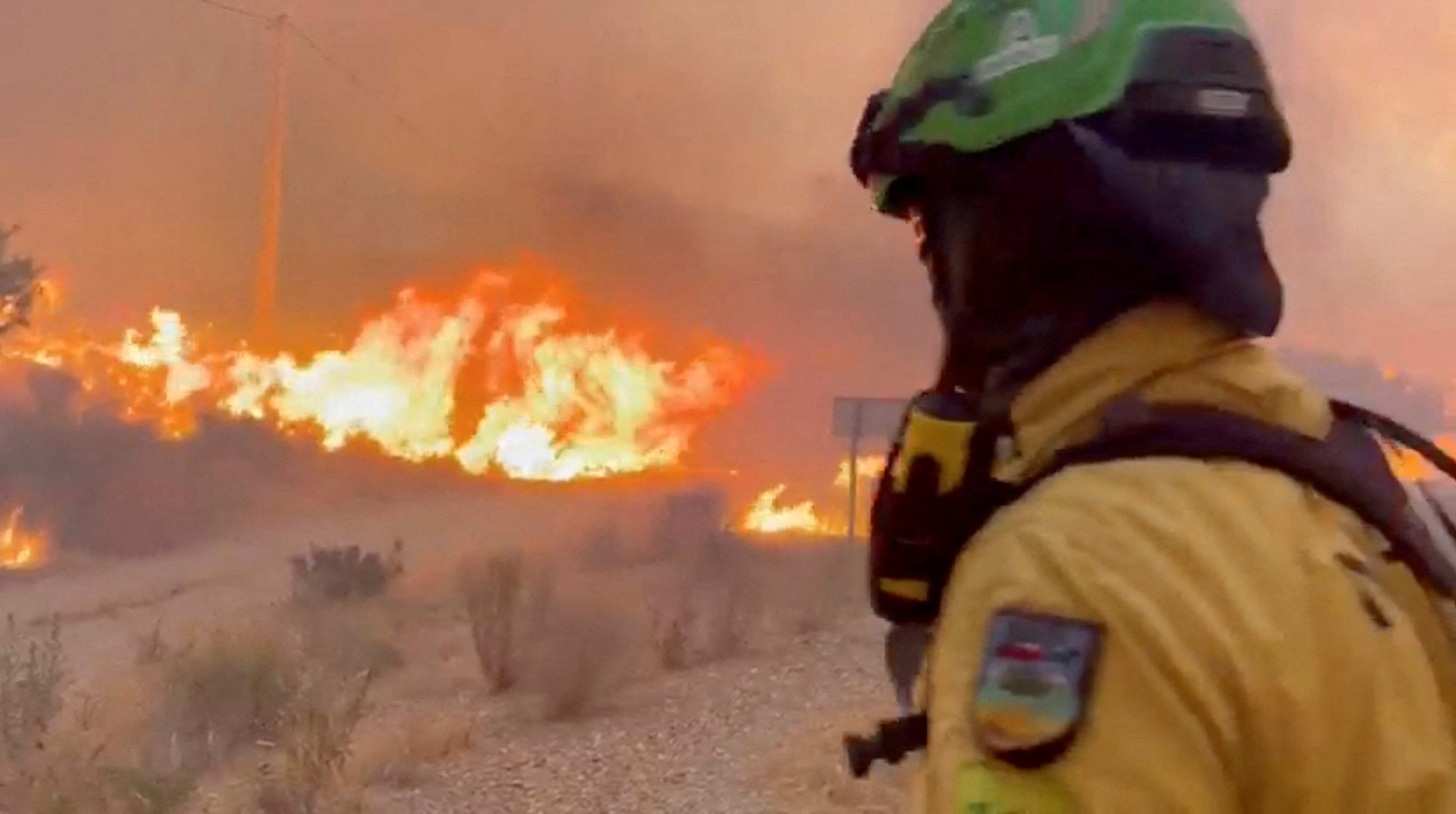 image Wildfires in southern Spain kill 12, emergency agency says