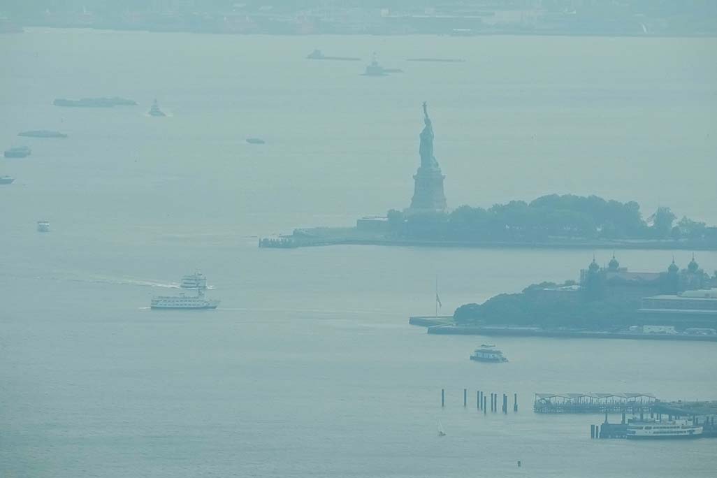 image Smoke, fire, floods: US faces triple extreme summer weather threats
