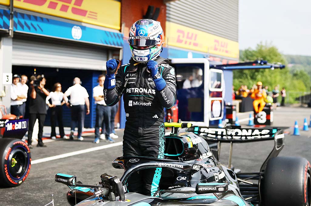 image Antonelli takes pole ahead of Verstappen at Belgian Grand Prix