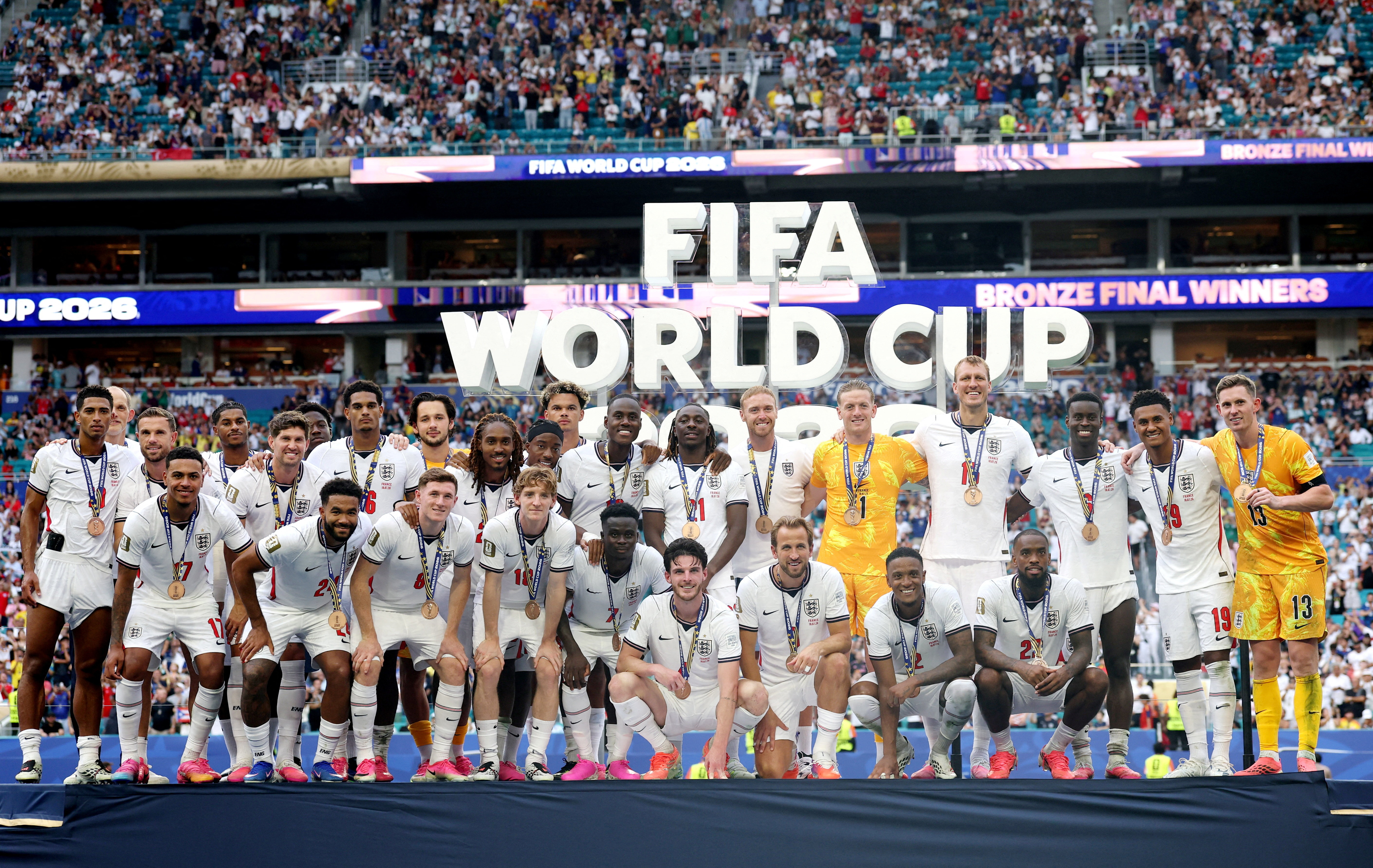 image England survive France fightback to secure third place in Miami goalfest