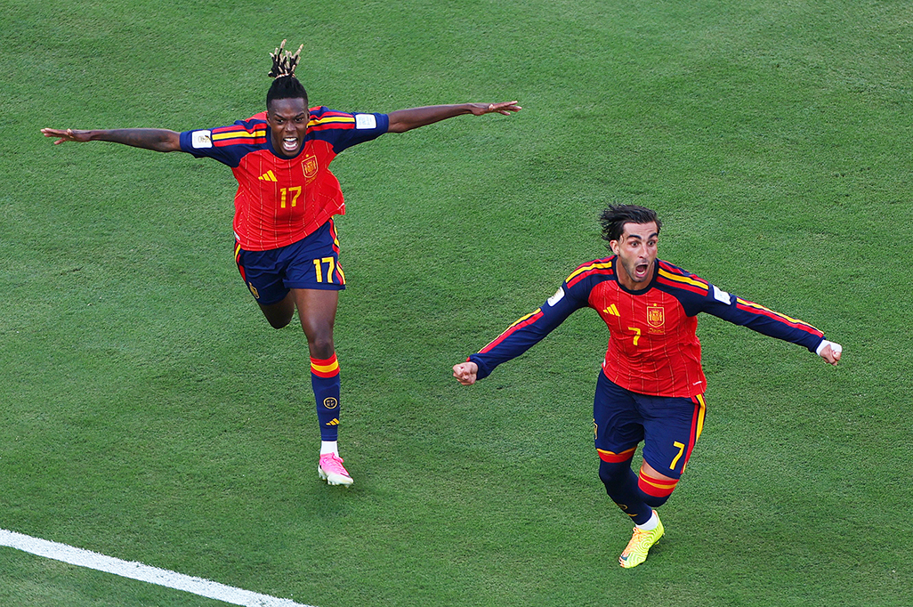 image Spain battle past Argentina in extra time to win World Cup 