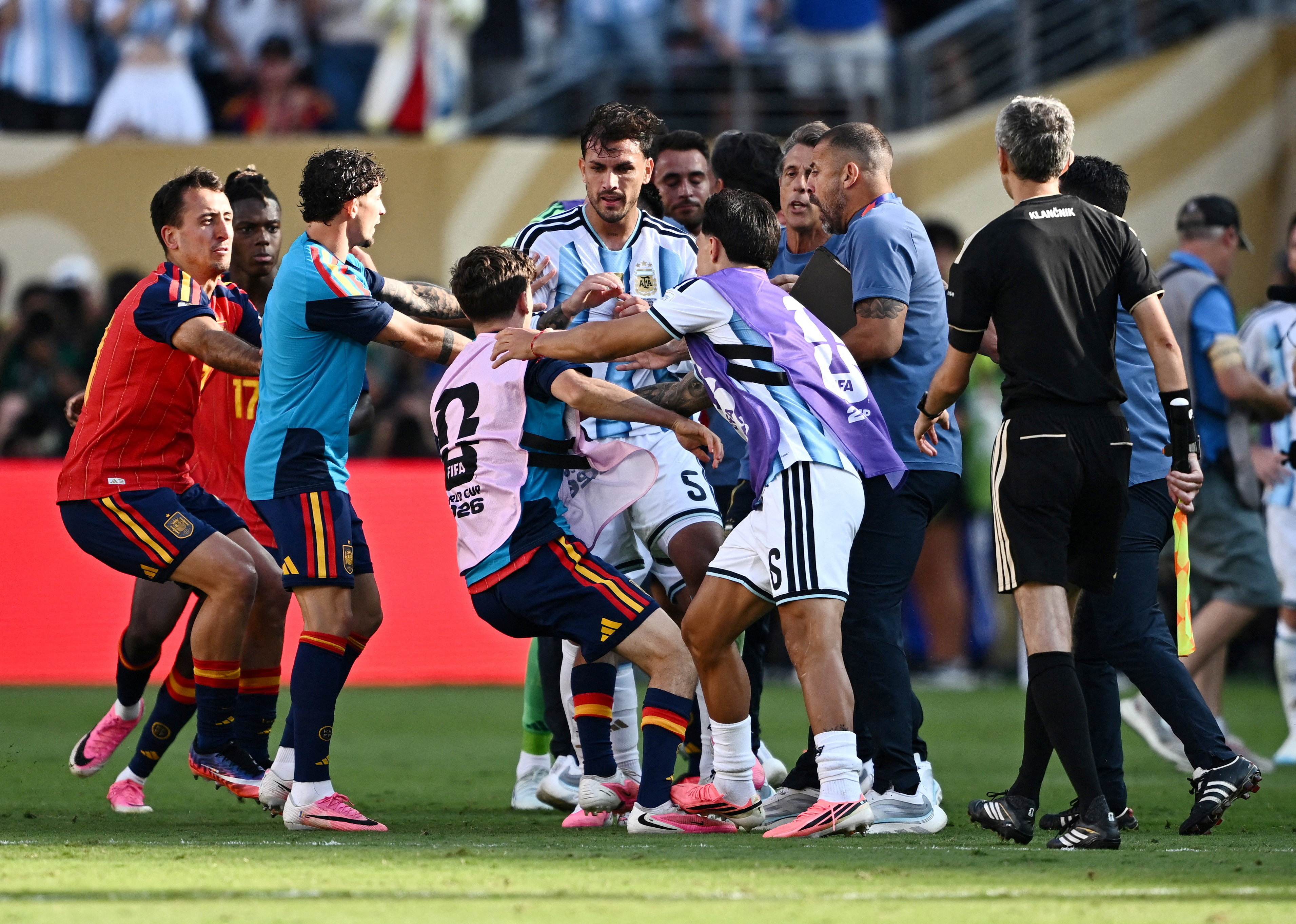 image Our View: World Cup final: the beautiful game turns ugly