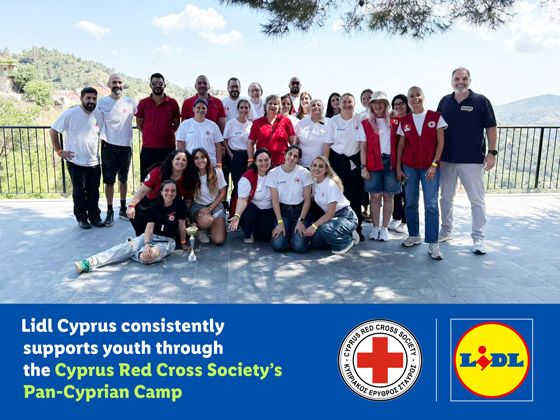 Lidl Cyprus continues support for youth through Red Cross summer camp 