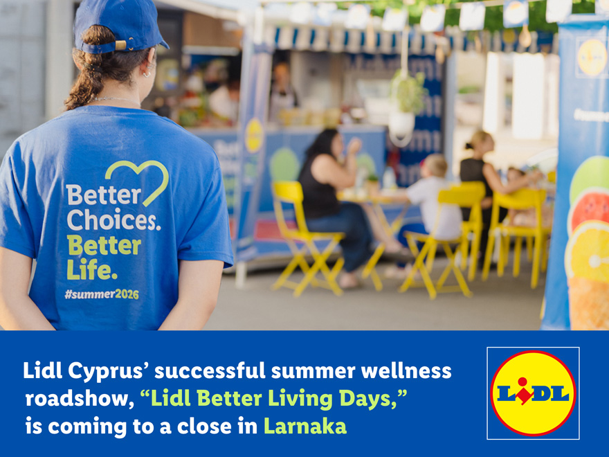 image Lidl Cyprus’ successful summer wellness roadshow, “Lidl Better Living Days,” is coming to a close in Larnaka