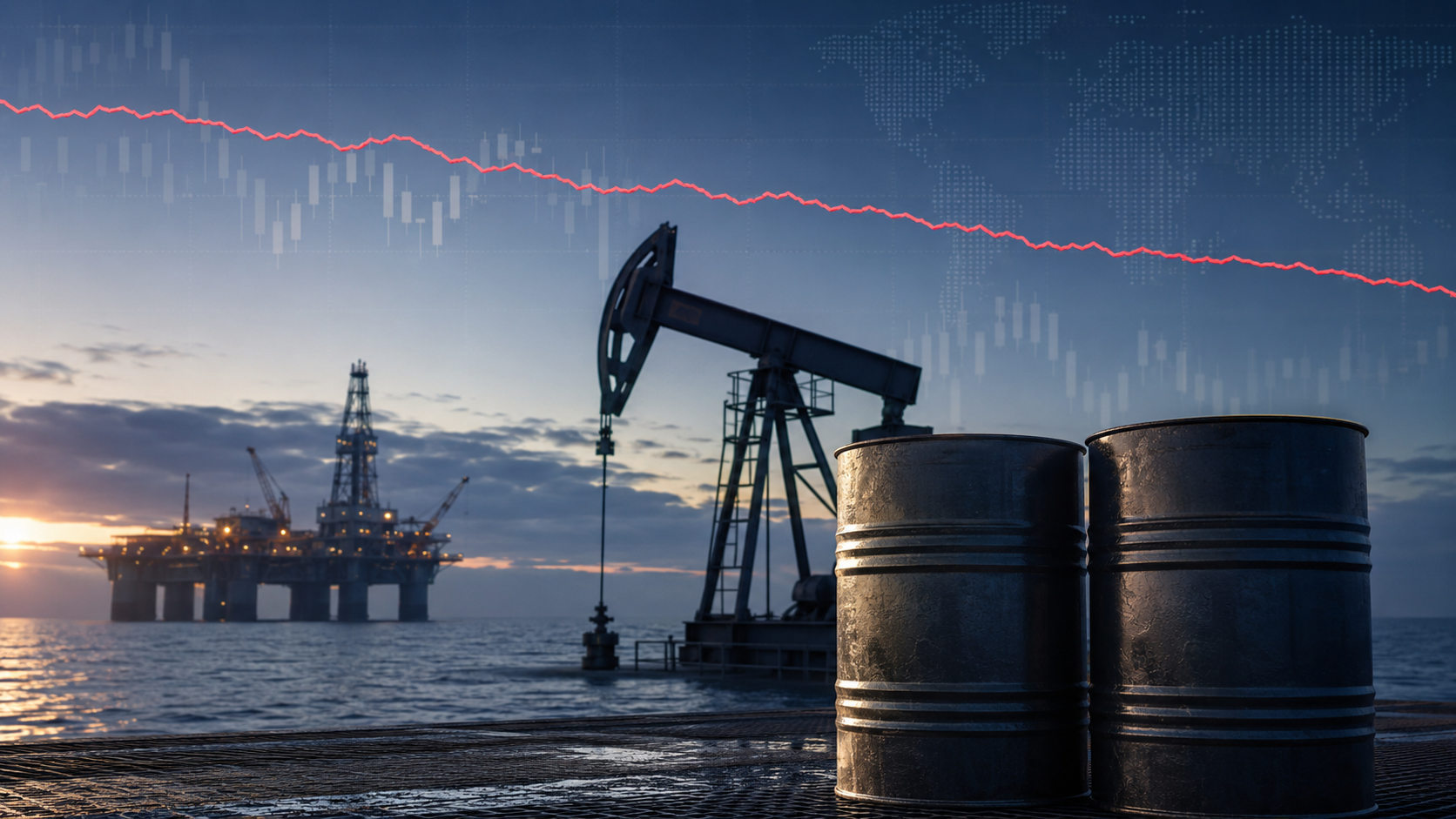 cover Oil prices ease as mediators propose US-Iran ceasefire
