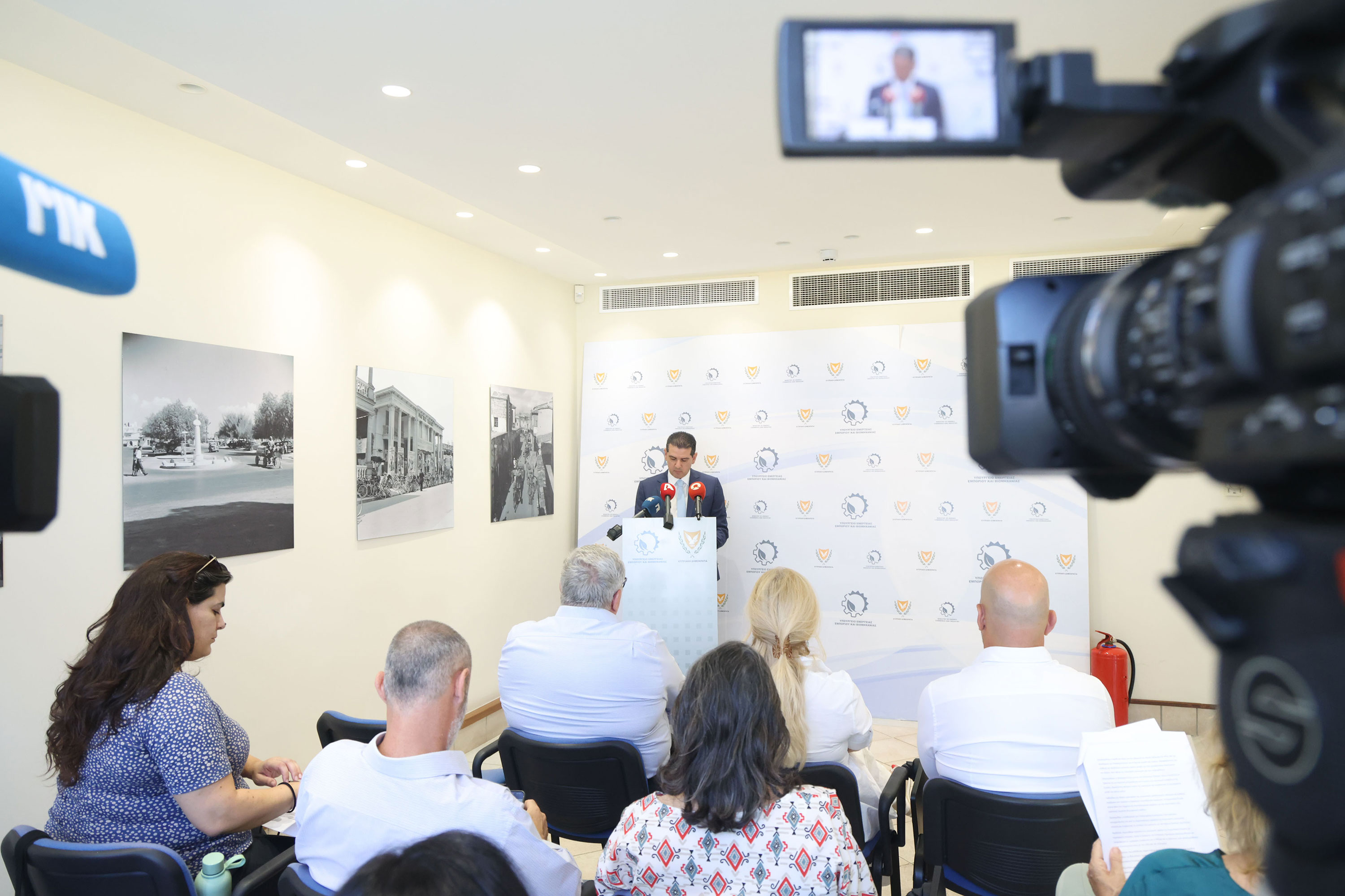 Energy Minister Michael Damianos, energy ministry, EU Council presidency