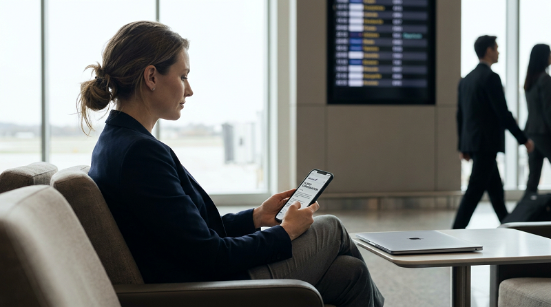 image How AI assistants are quietly taking over corporate travel