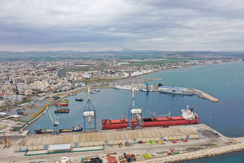 cover Dust, abandoned buildings top residents&#8217; concerns at Larnaca port meeting