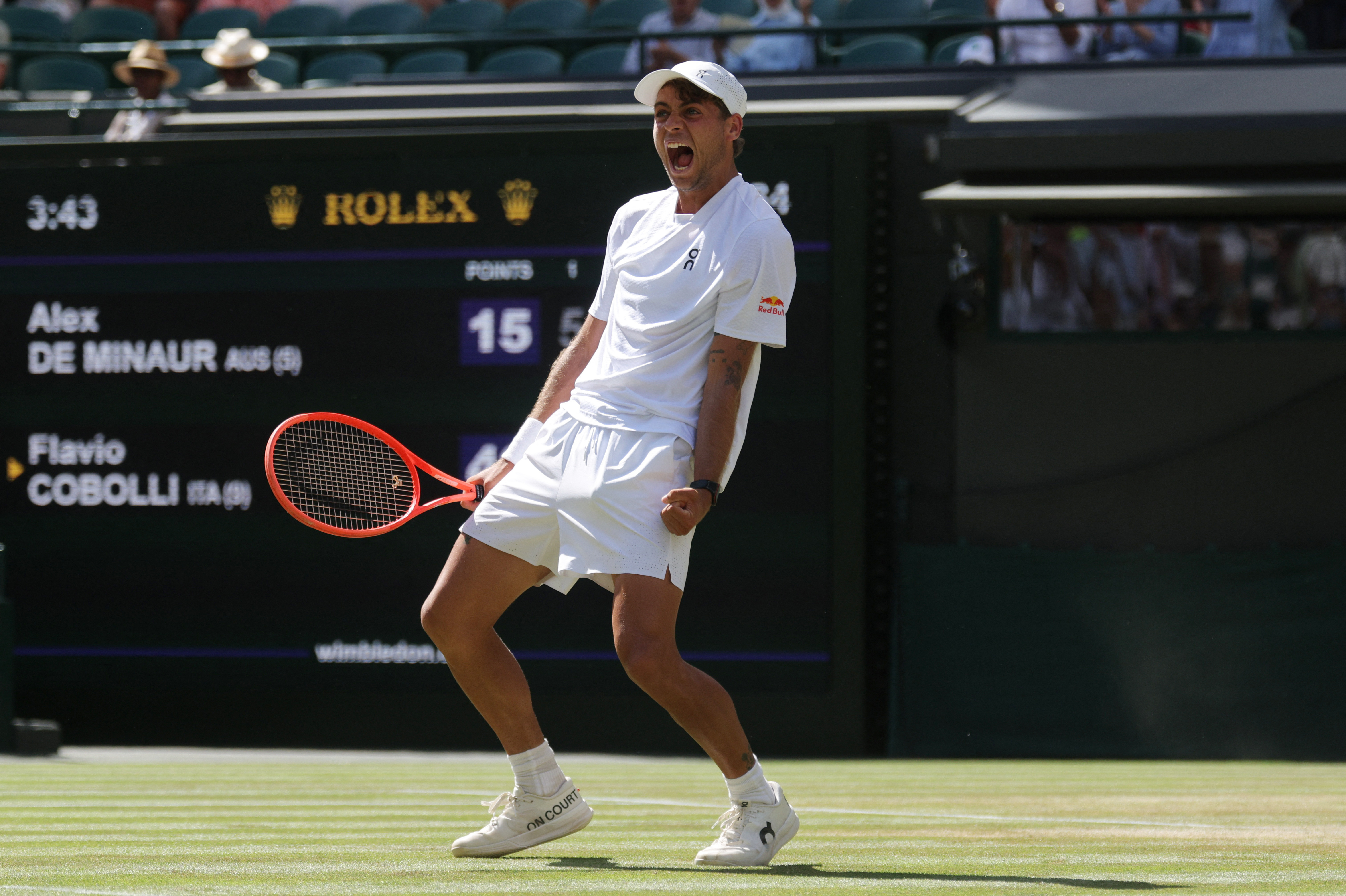image Cobolli dismantles De Minaur for return to Wimbledon quarter-finals