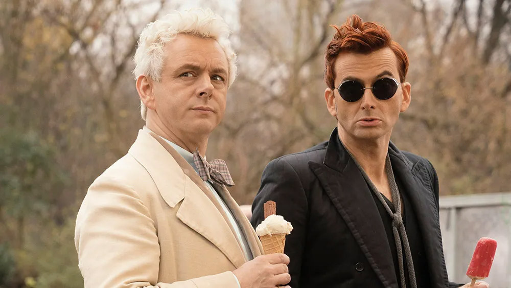 cover TV shows we love: Good Omens