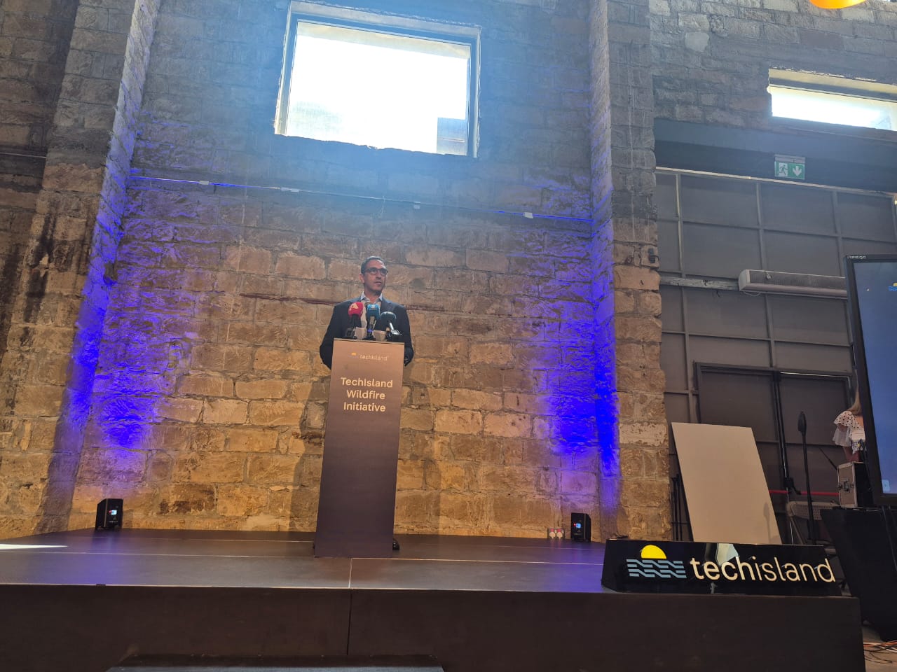 cover TechIsland closes funding gap for 45 community fire engines, says minister
