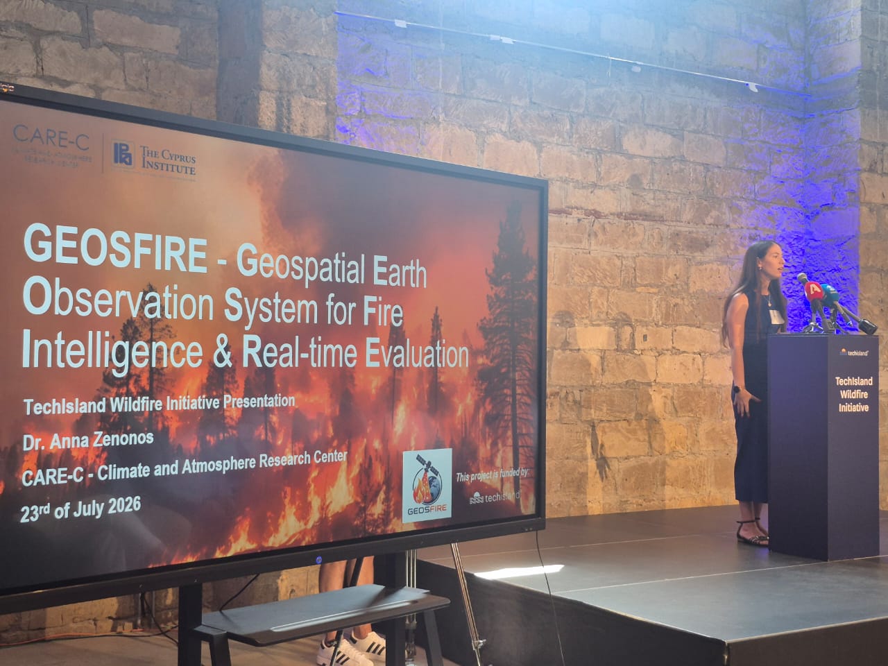 cover Geosfire brings round-the-clock satellite fire detection to Cyprus