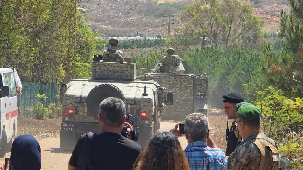 Lebanese army deploys to south after Israeli withdrawal from pilot zone